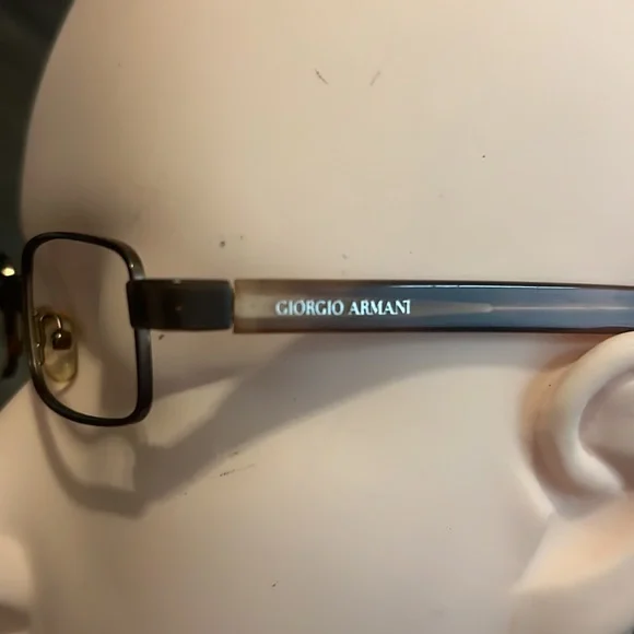 Authentic Giorgio Armani mens vintage signature prescription eyeglasses frames